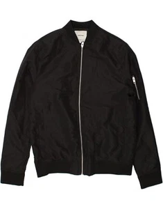 Jack & Jones Bomberjacke Damen UK 16 groß schwarz Polyester AD09 - Bild 1 von 3