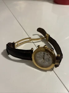 Klaus Kobec Stainless Steel Men's Couture Sports Watch Model KKG1913 Gold Tone - Picture 1 of 12