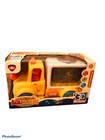 Kids Play Aquarium Cartoon Car, 3D Rotate, bump N Go , light, Music