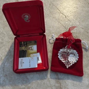 Waterford Bleikristall Herz Ornament - Bild 1 von 5