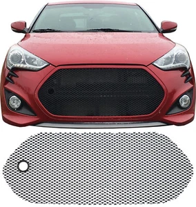 REJILLA DE MALLA CCG PERF GT Y ORIFICIO DE GANCHO DE REMOLQUE PARA UN 12-17 HYUNDAI VELOSTER TURBO - Imagen 1 de 11