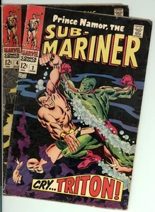 Sub-Mariner 2 & 4 - GD/VG reader lot (Complete) - Picture 1 of 5