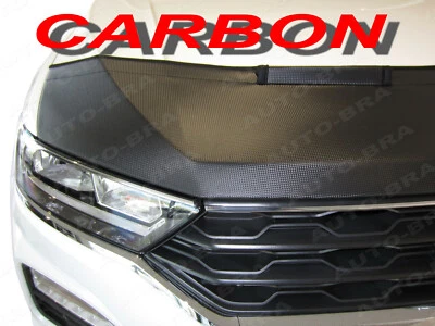 Sujetador óptica carbono para Opel Combo E protección contra impactos de piedras capó Tuning máscara frontal - Imagen 1 de 4