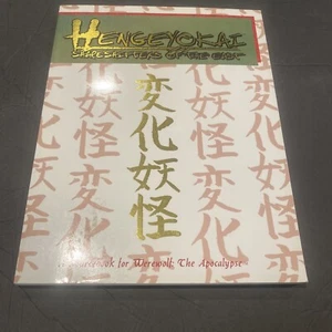 White Wolf Werewolf The Apocalypse Hengeyokai Shapeshifters Of The East VG+ - Picture 1 of 9