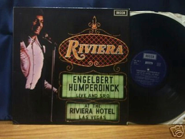 ENGELBERT HUMPERDINCK-Live At The Rivera  UK Decca LP - Image 1 of 1