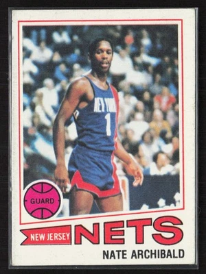 1977-78 Topps #127 Nate Archibald - EX+ - Image 1 of 2
