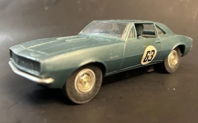 Coche Ranura Revell Chevy Camaro Vintage Años 60 Escala 1/32 con Chasis #1 Foto 1 de 4