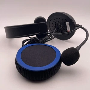 Cuffie chat HyperX CloudX - Nero/Blu - HX-HSCCHS-BK/AM - non testate - Foto 1 di 2