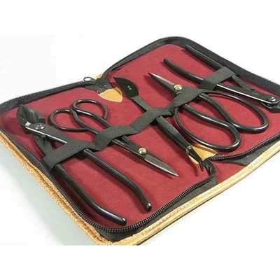 KANESHIN Bonsai Tools #174 Juego de herramientas de 5 piezas Tijeras de podar Foto 1 de 4