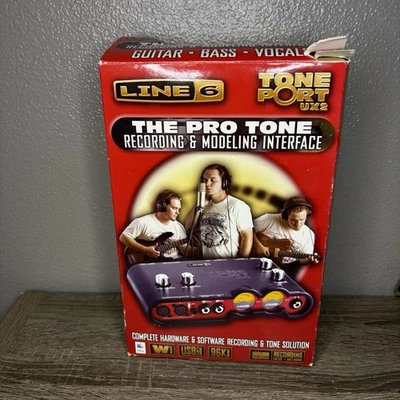 LINE 6 Tone Port UX2 Digital Recording Audio Modeling Interface Guitar Vocals - Image 1 of 4