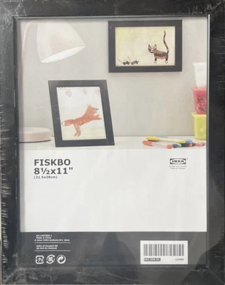 Unopened  IKEA FISKBO 8 1/2 X 11 (21.5x28CM) Black Frame (Lot of 25) - Image 1 of 2