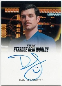 Star Trek: Strange New Worlds - Dan Jeannotte als George Sam Kirk - Autogrammkarte B - Bild 1 von 2