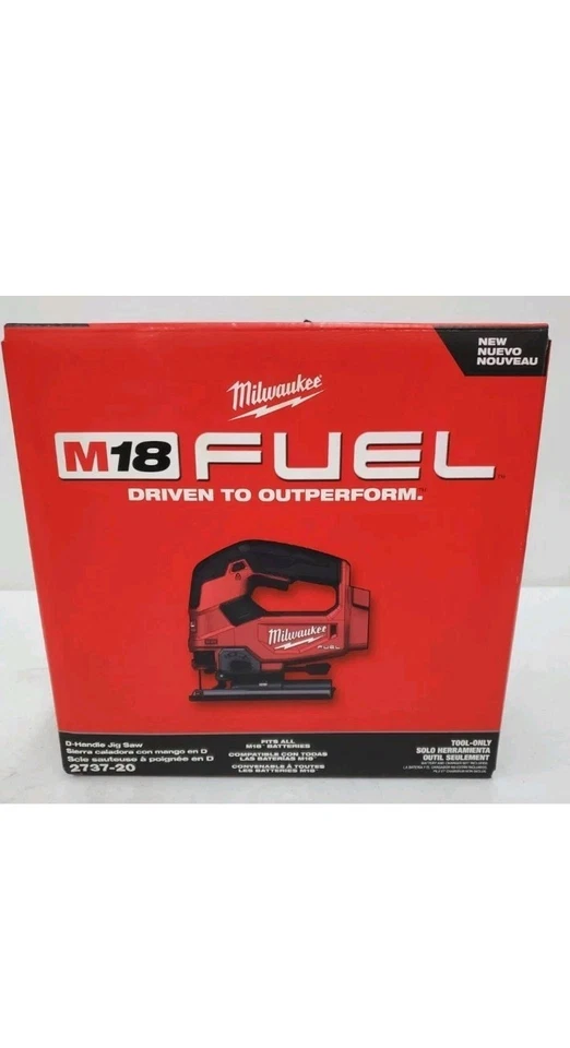 Sierra caladora Milwaukee M18 FUEL D-Mango 2737-20 Sierra caladora sin escobillas 18V - SELLADA Foto 1 de 1