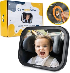 Specchio Auto Sicuro per Bambini - Specchio Infrangibile, Regolabile a 360° - In - Foto 1 di 12