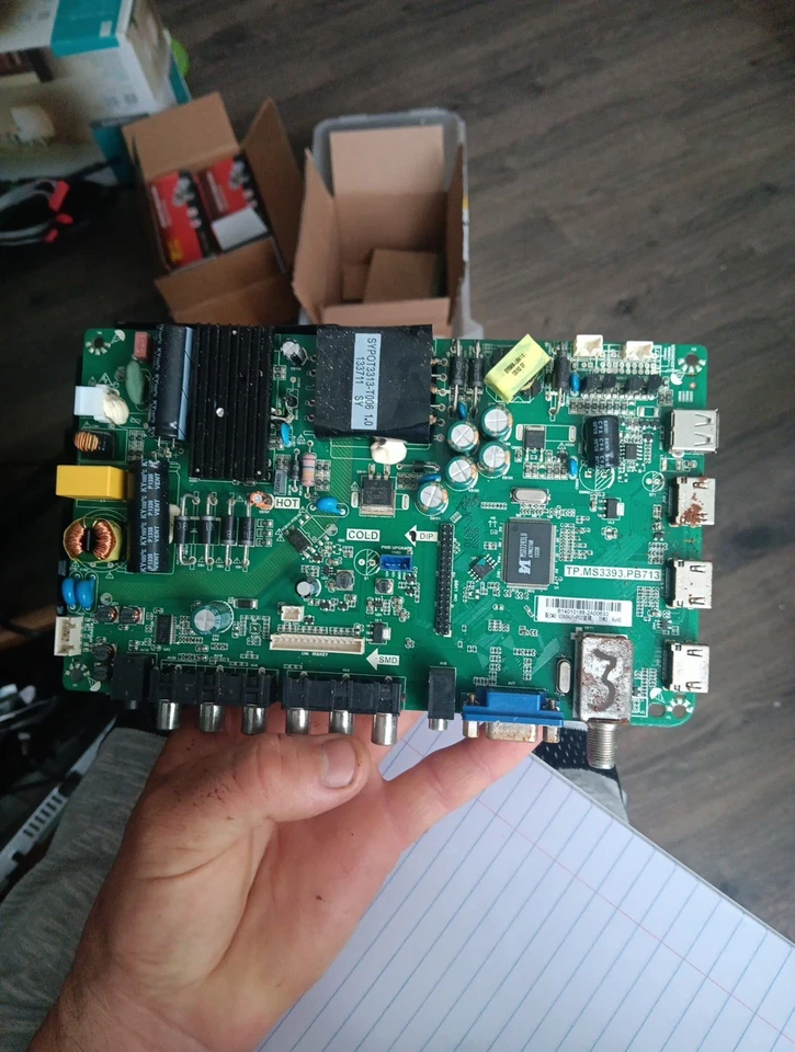 PLACA PRINCIPAL SEIKI SE39HE02 TP.MS3393.PB713 Foto 1 de 1