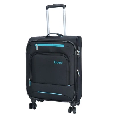 TheTrueC 4-Rad Trolley 55cm Black-Blue Palma Black