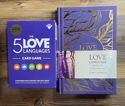5 Love Languages Card Game And One Year Love Language Minute Devotional - Image 1 of 4