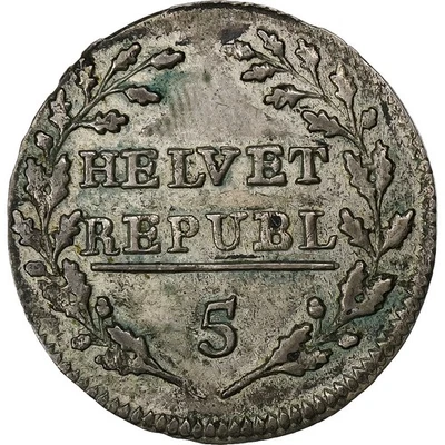 [#1307327] Switzerland, 1/2 Batzen, 1799, Billon, VF, KM:A6 - Image 1 of 2