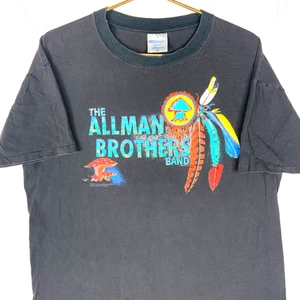 Vintage The Allman Brothers Band T-Shirt XL 1992 Single Stitch Double Sided - Picture 1 of 6