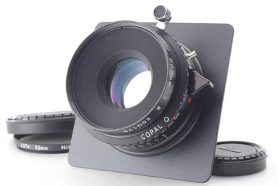 【EXCELENTE COMO NUEVO】 Nikon Nikkor M 200mm f8 S Lente de Gran Formato Copal0 Obturador de JAPÓN Foto 1 de 4