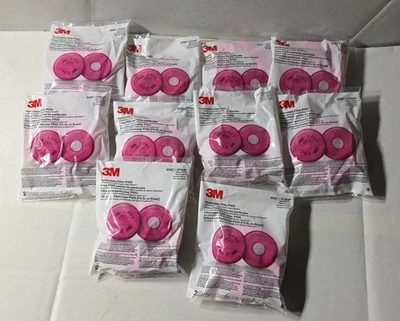 10 Pack 3M 2097 P100 Particulate Filter with Organic Vapor Relief - 20 filters - Image 1 of 4