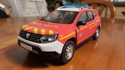 Dacia Duster MK2 Pompier 2021 Solido Echelle 1:18  Rouge... - Photo 1/4