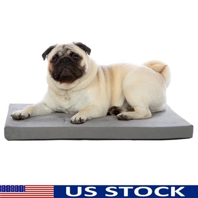 Orthopedic Foam Pet Crate Mat Soft Couch Bed Dogs Cats Home Comfort Support New - Image 1 of 4