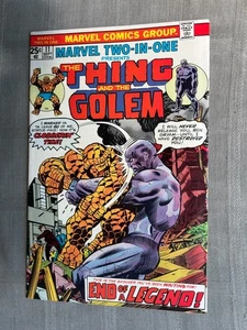 MARVEL TWO-IN-ONE LAUTSTÄRKE 1 NR.11 SEP 1975 VO IN SEHR GUTEM ZUSTAND/VERY FINE - Imagen 1 de 7