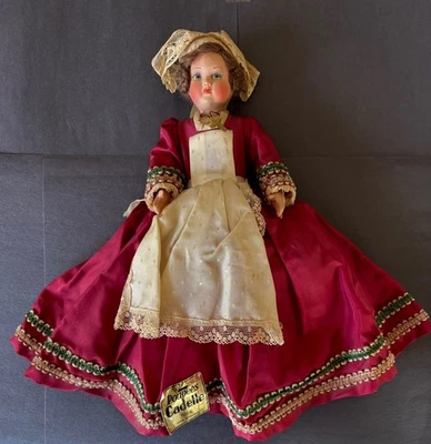 Muñeca Cadette Poupees 10" - Hecha en Francia Muy Buen Estado Foto 1 de 4