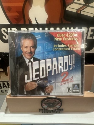 Vintage JEOPARDY 2nd Edition- Windows 95/98 CD-ROM NEW SEALED - Image 1 of 4