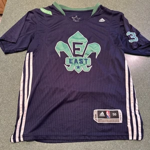 Camiseta Adidas Dwyane Wade 2014 NBA All Star East corte profesional NOLA talla 50 L longitud +2 - Imagen 1 de 6