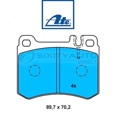 ATE Front Disc Brake Pad Set for 1986-1989 Mercedes-Benz 560SL - Braking oj Foto 1 de 4