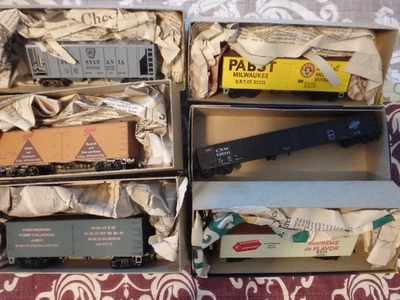 6 ROUNDHOUSE PRODUCTS HO GAUGE DETAILED SCALING AUTHENTIC DESIGN MODEL DI CASTIN - Image 1 of 4