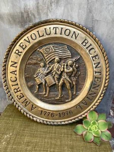 Bicentennial Brass Plate - Picture 1 of 6