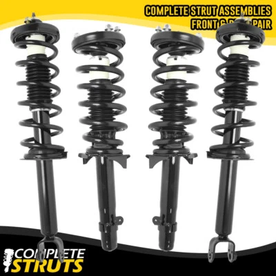 2009-2014 Acura TSX Front & Rear Quick Complete Strut & Coil Spring Assemblies - Image 1 of 4