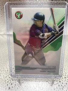2024 Topps Pristine - Green Refractor #34 Larry Walker /150 - Picture 1 of 2