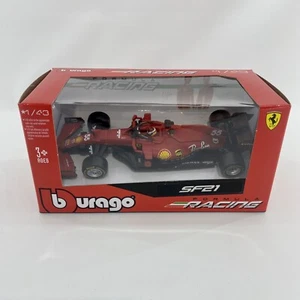 Ferrari SF21 2021 #16 / #55 Charles Leclerc Sainz F1 Modellauto 1:43 Burago Neu in OVP - Bild 1 von 9