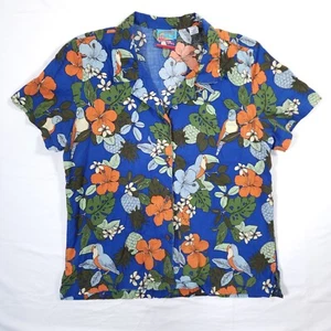 Reyn Spooner Joe Kealoha Tropical Toucan Hawaiihemd Herren Large - Bild 1 von 6