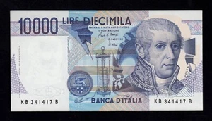 F.C. ITALIA ITALY , 10000 LIRAS 1984 , S/C ( UNC ) , P.112a . - Picture 1 of 2