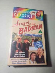 Vhs. Angel And The Badman. Hohn Wayne. Vtg. 1986. Colorized Classics - Picture 1 of 4
