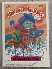 Garbage Pail Kids OS6 GPK Original 6th Series Brushed Off Brenda Card 214b