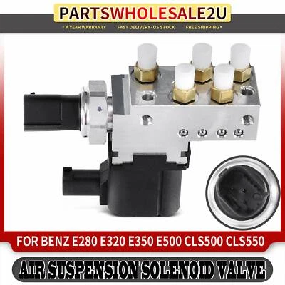 Unidad de válvula de control de suspensión neumática para Mercedes-Benz CLS500 E280 E300 E320 E350 Foto 1 de 4