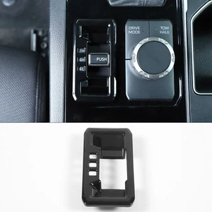 Glossy Black Central Control 4WD Mode Button Cover Trim For Toyot Tundra 2022-23 - Foto 1 di 14