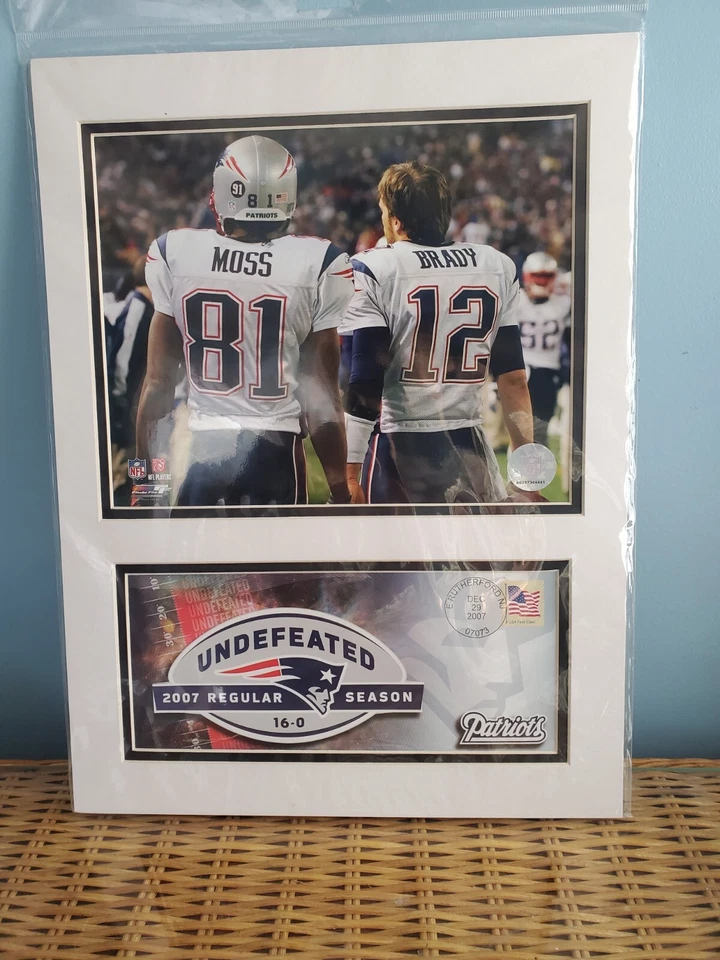 TOM BRADY AND RANDY MOSS - Image 1 of 1