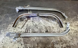 1955 - 1956 CADILLAC 2/D H/T DOOR & REAR 1/4 WINDOW TRACKS ( OEM USED SET ) A+ - Picture 1 of 5