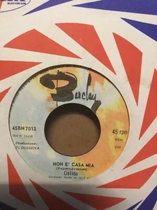 Dalida-Non E’ Casa Mia 1967 Italian 7” 45 - Picture 1 of 2
