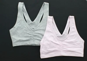 Hanes Sports Bra Comfort Flex Fit Womens Wire Free, Seamless, 2 Pack H570 - Picture 1 of 15