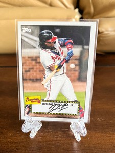 2021 Topps - 1952 Topps Redux Ronald Acuna Jr Atlanta Braves