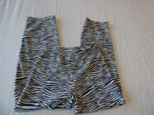 Pantalones de salón/parte inferior de pijama impresos para niños Carter's, negro/blanco talla 8 - Imagen 1 de 4