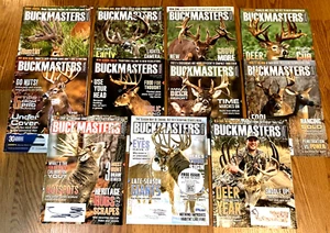 11 BuckMasters Whitetail Magazines Hunting Deer Pro Tips 2018 '19 2020 '21 '22 - Picture 1 of 1